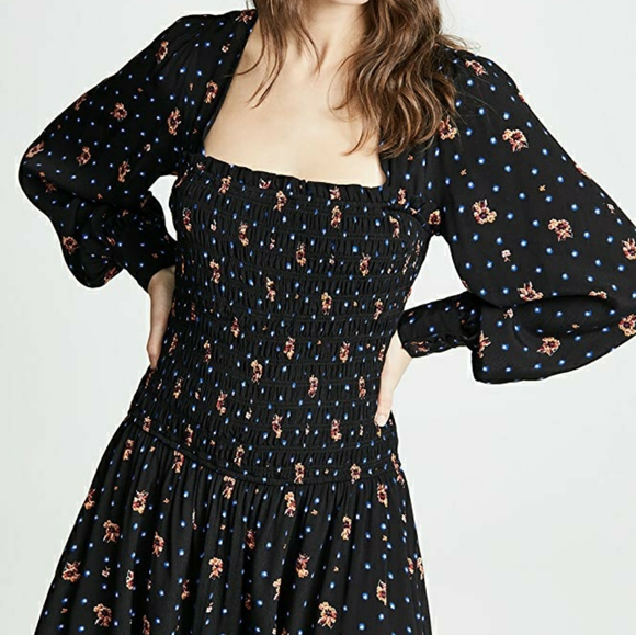 NEW- Free People Two Faces Mini Dress - Picture 2 of 11